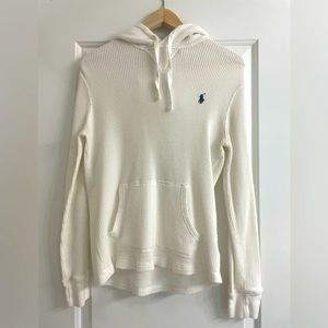 POLO by Ralph Lauren waffle knit, hooded sweatshirt!
